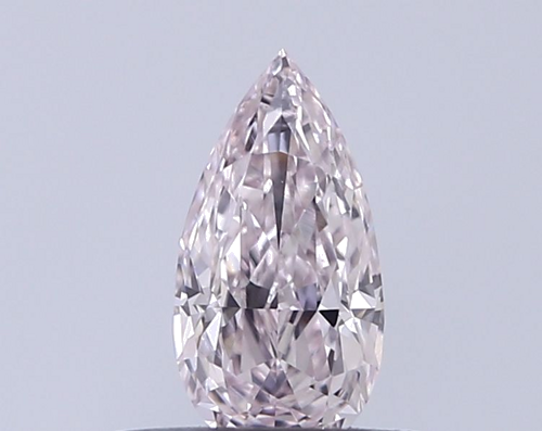 0.3 carat Very Light Pink-VS2 Natūralus Pear Deimantas (1)
