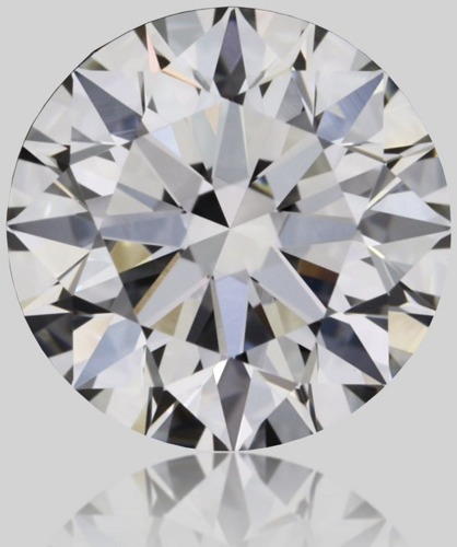 0.51 carat F-VVS1 Excellent cut Natūralus Round Deimantas (1)