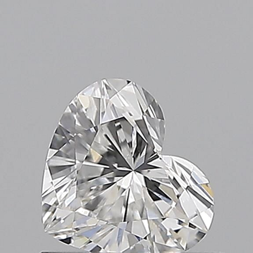 0.52 carat E-VS2 Natūralus Heart Deimantas (1)