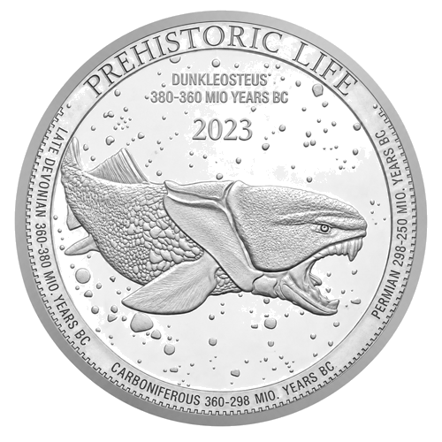 1 oz Dunkleosteus 2023 Congo Silver Coin (1)