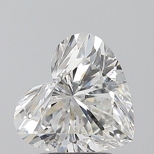 2.16 carat H-SI1 Natūralus Heart Deimantas (1)