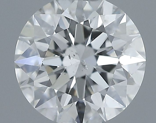 0.43 carat F-SI2 Excellent cut Natūralus Round Deimantas (1)