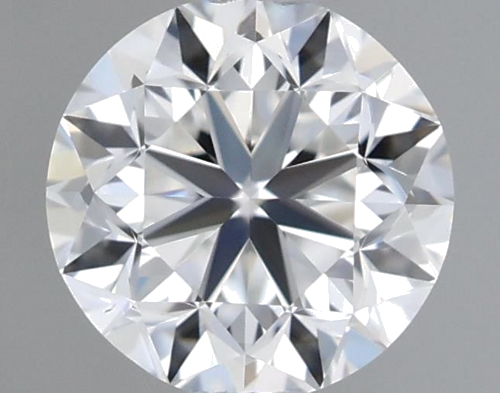0.5 carat F-VVS1 GD cut Natūralus Round Deimantas (1)