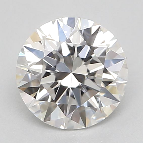 0.51 carat F-VVS1 Excellent cut Natūralus Round Deimantas (1)
