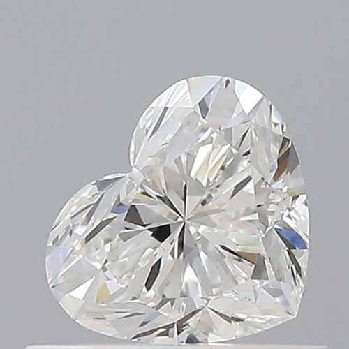 0.51 carat G-VVS1 Natūralus Heart Deimantas (1)