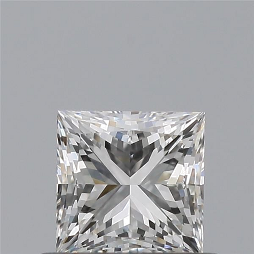 0.5 carat H-VVS2 Natūralus Princess Deimantas (1)