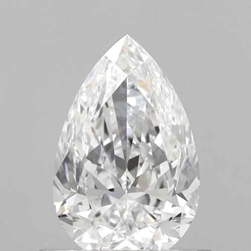 0.81 carat D-VS1 Natūralus Pear Deimantas (1)