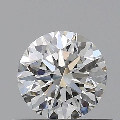 0.5 carat H-VVS2 Excellent cut Natūralus Round Deimantas (1)