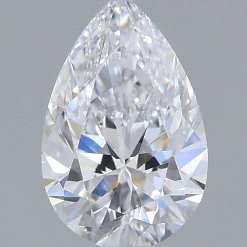 0.47 carat D-VS1 Natūralus Pear Deimantas (1)