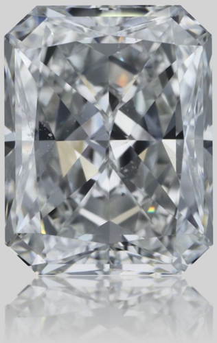 1.01 carat H-VS2 Natūralus Radiant Deimantas (1)
