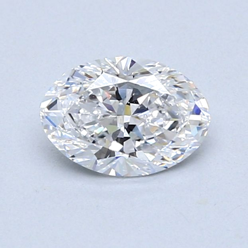 0.75 carat D-SI1 Natūralus Oval Deimantas (1)