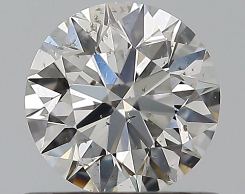 0.55 carat G-SI2 Excellent cut Natūralus Round Deimantas (1)