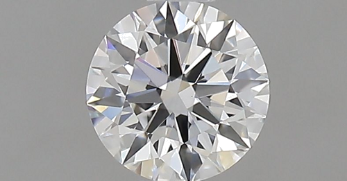 0.56 carat F-VVS1 Excellent cut Natūralus Round Deimantas (1)