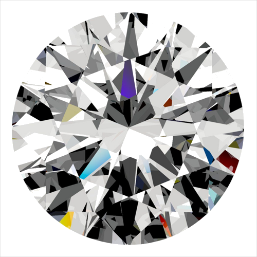 0.33 carat G-VS1 Excellent cut Natūralus Round Deimantas (1)