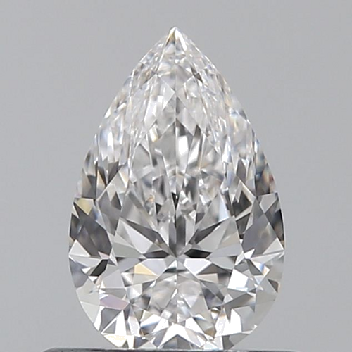 0.5 carat E-VS1 Natūralus Pear Deimantas (1)