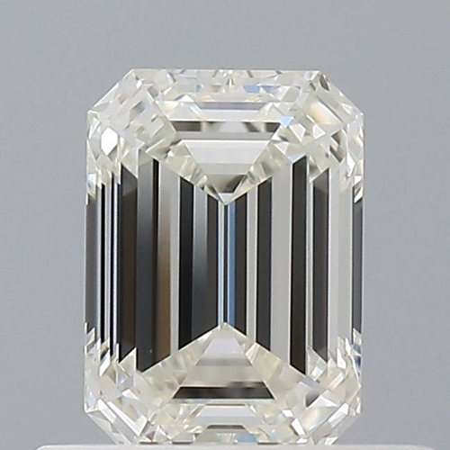 0.6 carat F-VVS2 Natūralus Emerald Deimantas (1)