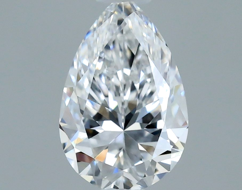 0.4 carat D-VVS1 Natūralus Pear Deimantas (1)