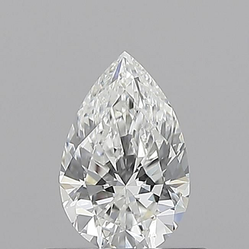 0.52 carat E-IF Natūralus Pear Deimantas (1)