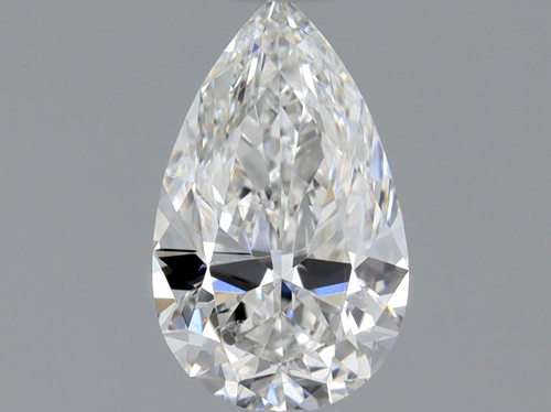 0.5 carat E-SI1 Natūralus Pear Deimantas (1)