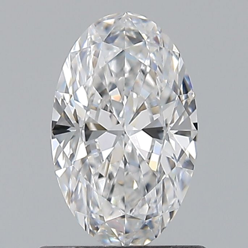 0.7 carat D-VVS2 Natūralus Oval Deimantas (1)