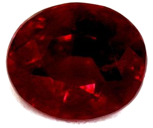 0.42 carat RED Oval Rubinas (1)