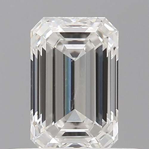 0.51 carat F-SI1 Natūralus Emerald Deimantas (1)