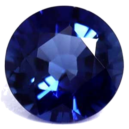 0.7 carat BLUE Round Safyras (1)