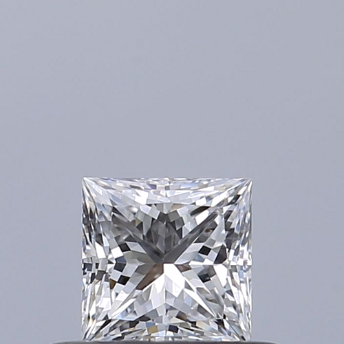 0.37 carat D-VVS1 Natūralus Princess Deimantas (1)