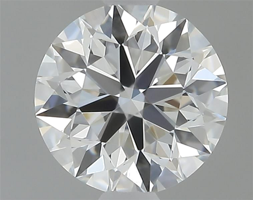 0.44 carat F-VVS2 Excellent cut Natūralus Round Deimantas (1)