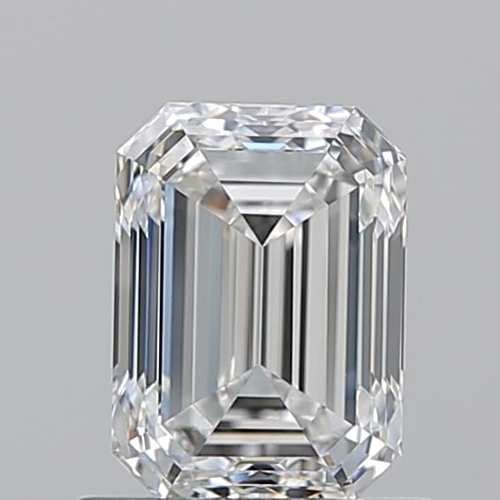 1.01 carat F-VVS1 Natūralus Emerald Deimantas (1)