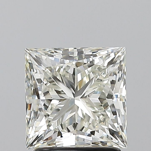 2.02 carat K-VS2 Natūralus Princess Deimantas (1)