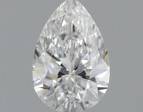 0.4 carat E-VS2 Natūralus Pear Deimantas (1)