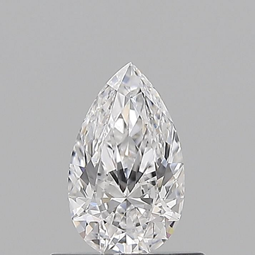 0.5 carat D-VVS2 Natūralus Pear Deimantas (1)