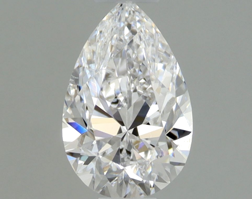 0.4 carat D-SI2 Natūralus Pear Deimantas (1)