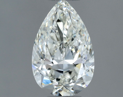 0.6 carat I-VVS2 Natūralus Pear Deimantas (1)