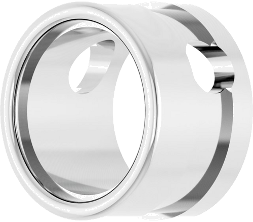 Pakabukas „Solitaire“ 950 Platinos Round 7mm (2)