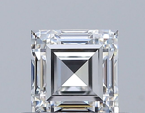 0.44 carat E-VVS1 Natūralus Square Radiant Deimantas (1)