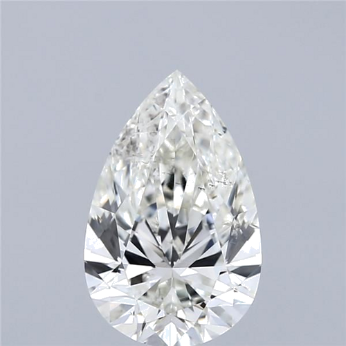 2.01 carat K-SI2 Natūralus Pear Deimantas (1)