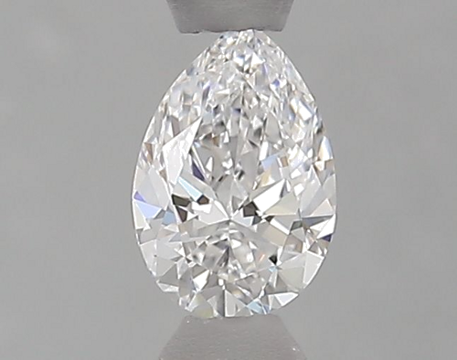 0.4 carat D-VS2 Natūralus Pear Deimantas (1)