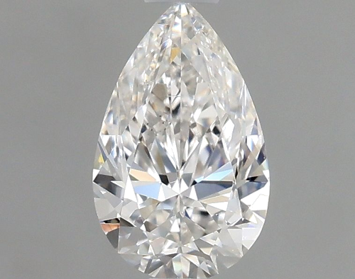 0.5 carat E-VS2 Natūralus Pear Deimantas (1)