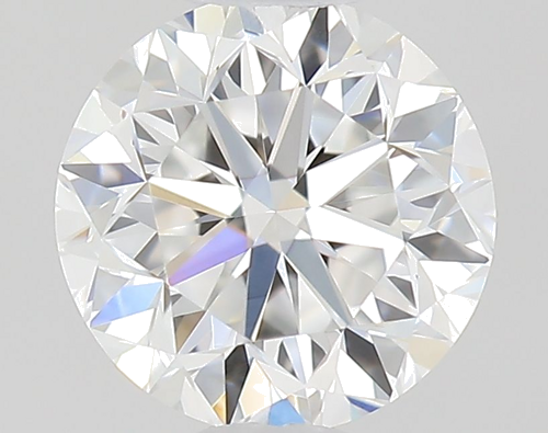 0.5 carat E-VVS1 GD cut Natūralus Round Deimantas (1)