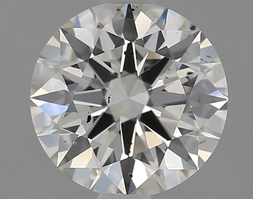 1.14 carat I-SI1 Excellent cut Natūralus Round Deimantas (1)