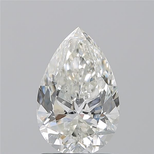 1.51 carat I-SI2 Natūralus Pear Deimantas (1)