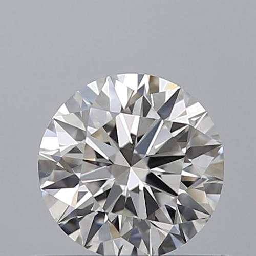 0.42 carat F-VVS1 Excellent cut Natūralus Round Deimantas (1)