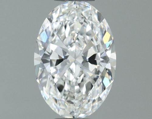 0.5 carat F-VS2 Natūralus Oval Deimantas (1)