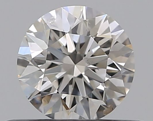 0.38 carat G-SI2 Excellent cut Natūralus Round Deimantas (1)