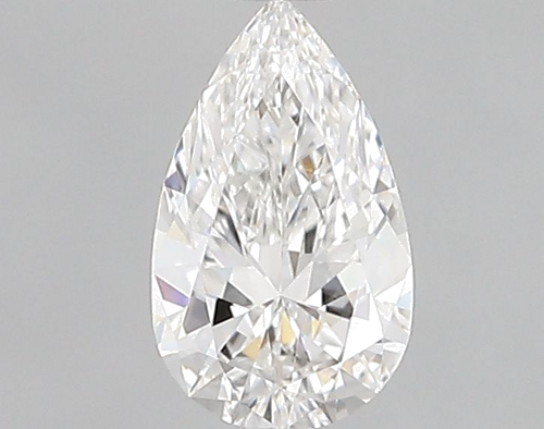 0.32 carat E-VVS1 Natūralus Pear Deimantas (1)
