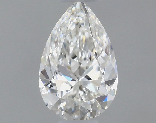 0.3 carat G-VVS1 Natūralus Pear Deimantas (1)