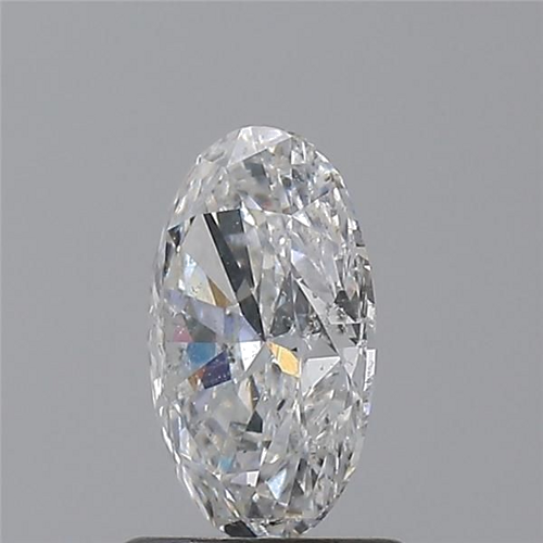 1.0 carat D-SI2 Natūralus Oval Deimantas (1)