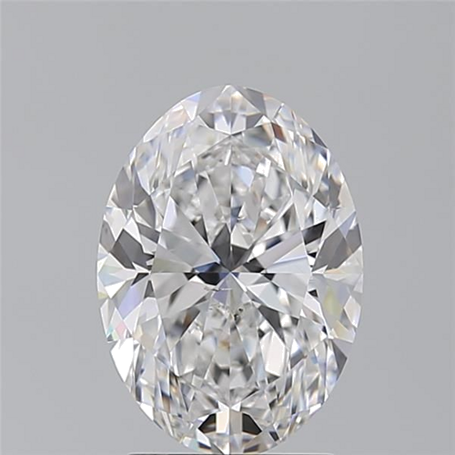 2.51 carat D-SI1 Natūralus Oval Deimantas (1)